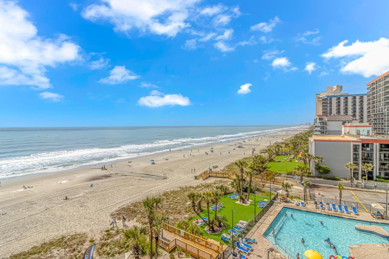 Oceanfront 1 Bedroom - Sand Dunes 1129 - Sleeps 6! Myrtle Beach Exterior foto